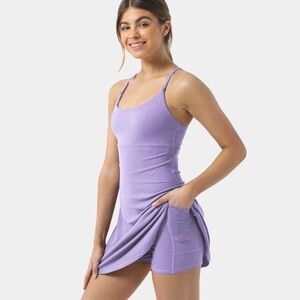 Halara exercise dress in lavender size XS